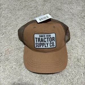 Tractor Supply Co Since 1938 Trucker Cap Hat Mesh Breathable Adjustabl Snapback
